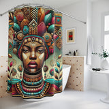 "Cultural Harmony" Shower Curtain- Shower Curtains