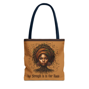 Rooted in Style Heritage Tote Bag -Cultural Roots" Fashion Statement Tote Bag