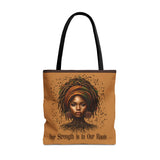 Rooted in Style Heritage Tote Bag -Cultural Roots" Fashion Statement Tote Bag