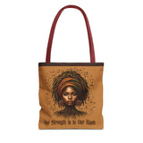 Rooted in Style Heritage Tote Bag -Cultural Roots" Fashion Statement Tote Bag