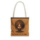 Rooted in Style Heritage Tote Bag -Cultural Roots" Fashion Statement Tote Bag