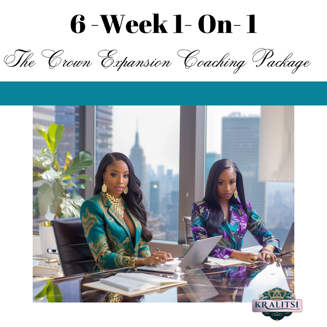 Six-Week One-on-One  The Crown Expansion Coaching Program for Entrepreneurs