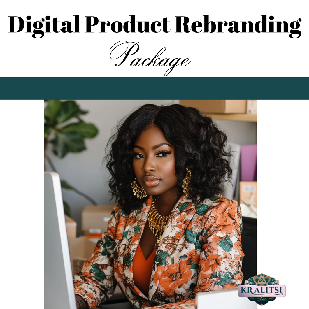 Digital Product Rebranding & Redesigning- PLR Rebranding