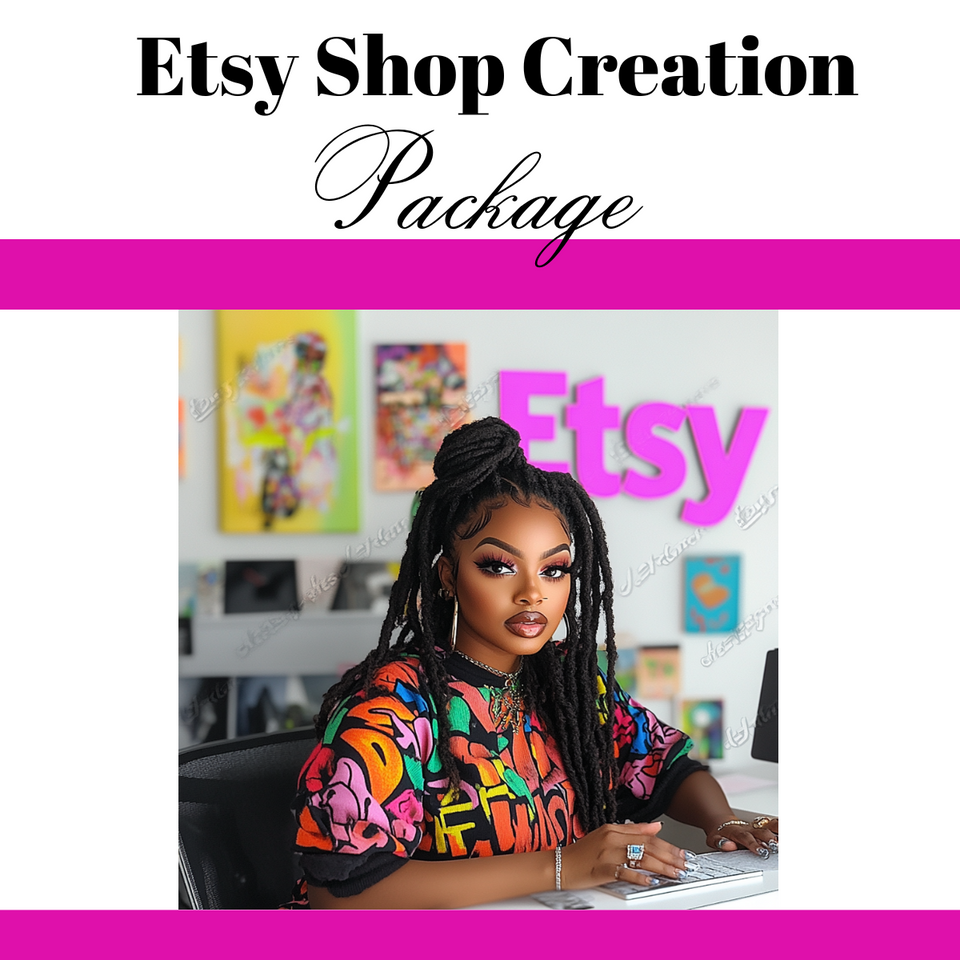 Etsy Shop Creation Package