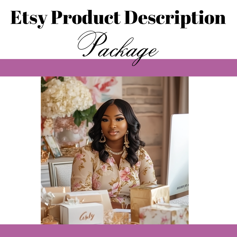 Elevate Your Etsy Listings with Professional Product Descriptions