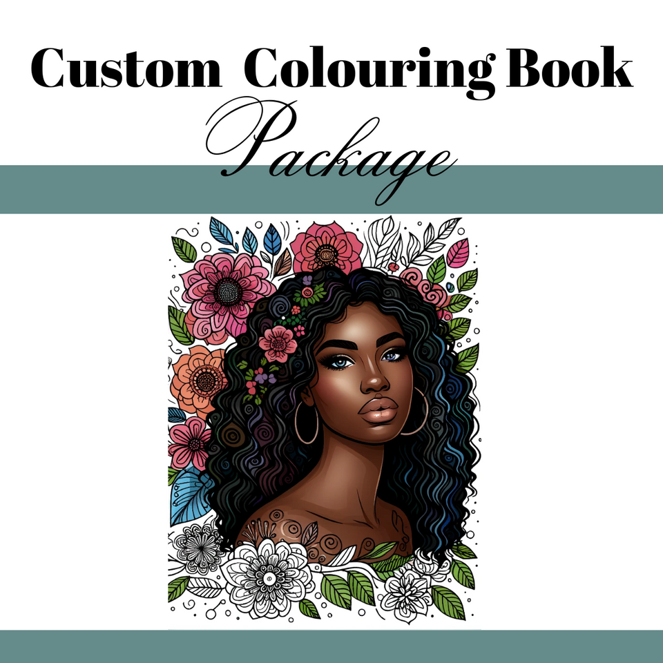 Custom Colouring Book Package