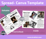 7 NEWSPAPER TEMPLATES - EDITABLE IN CANVA