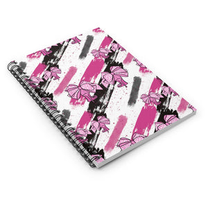 Fashionable Pink Lux Heels Spiral Notebook - Ruled Line