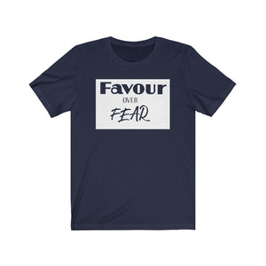 Favour Over Fear Unisex Jersey Short Sleeve Tee