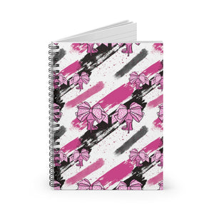 Fashionable Pink Lux Heels Spiral Notebook - Ruled Line