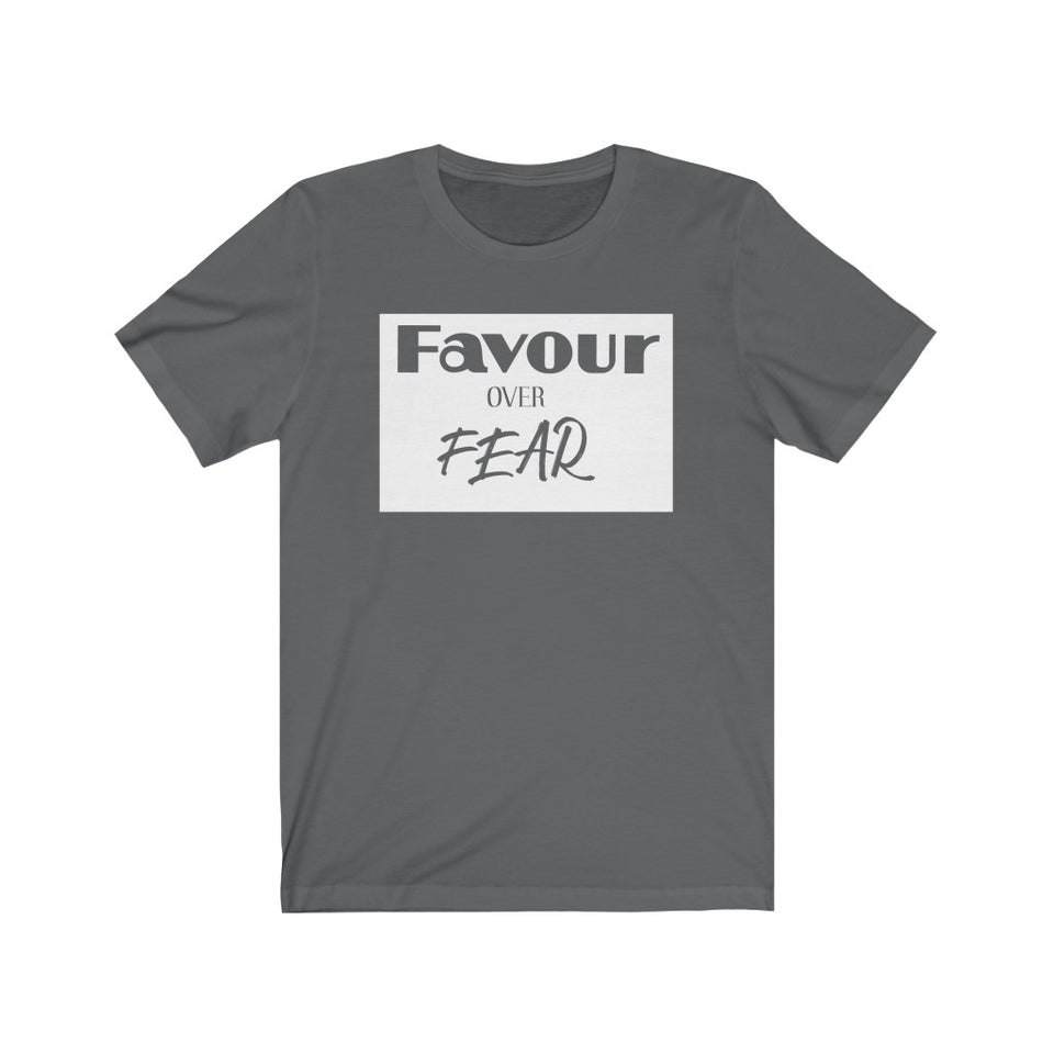 Favour Over Fear Unisex Jersey Short Sleeve Tee