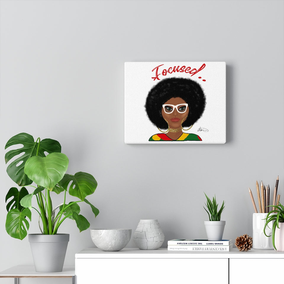 Focused Canvas Gallery Wraps- Wall Decor