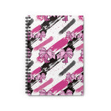 Fashionable Pink Lux Heels Spiral Notebook - Ruled Line