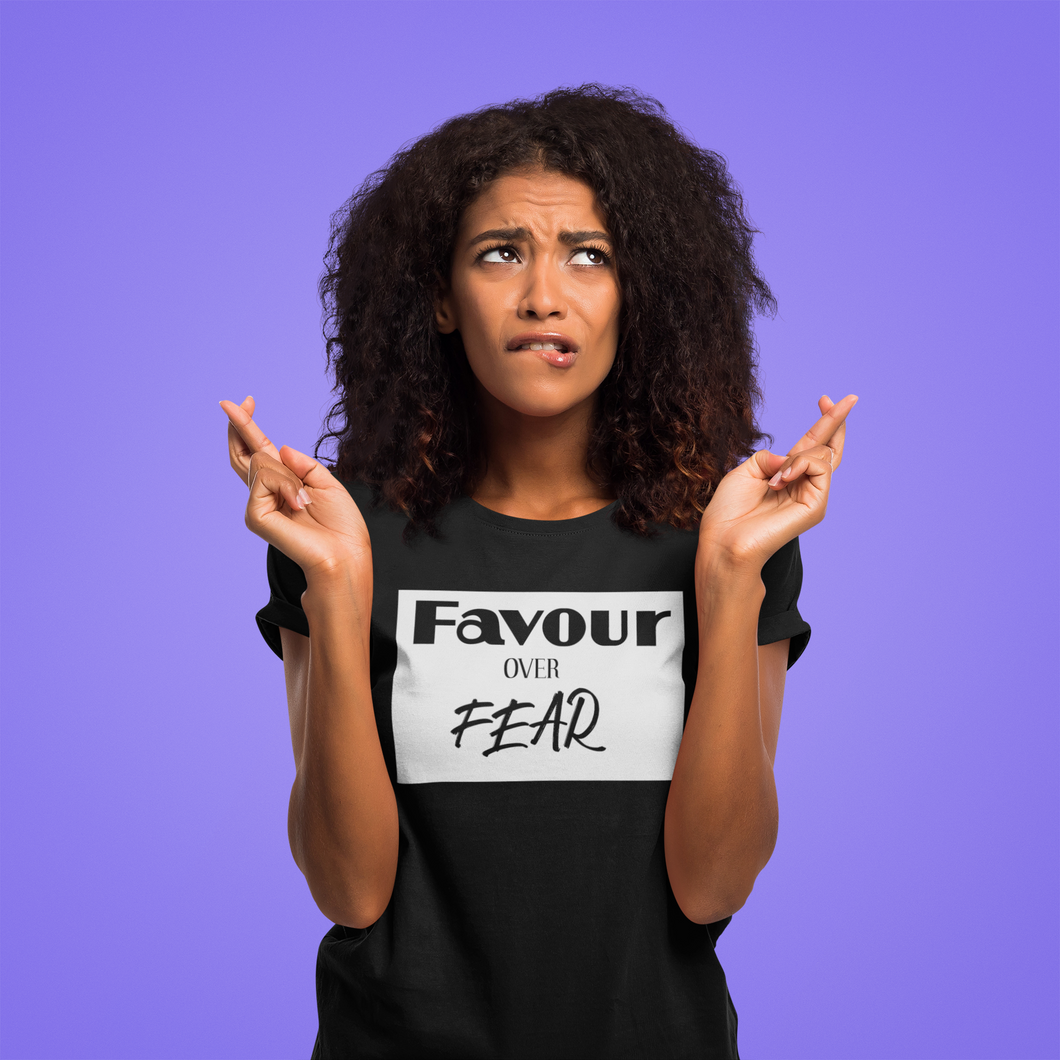 Favour Over Fear Unisex Jersey Short Sleeve Tee