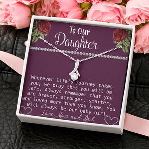 To Our Daughter Alluring Beauty Necklace