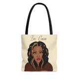 Loc’ Queen  Tote Bag- Computer Bag- Book Carrier