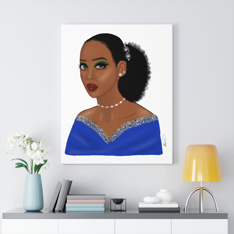 Afro Fashion Canvas Gallery Wraps