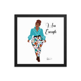 I Am Enough Framed Wall Art